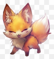 Pets - The Mythfall Fox Kawaii Emoji,Emoticons Raposa