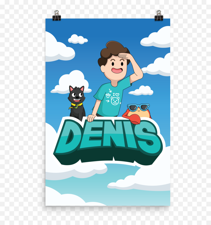 Denis Adventure Poster - Happy Emoji,Guess The Emoji