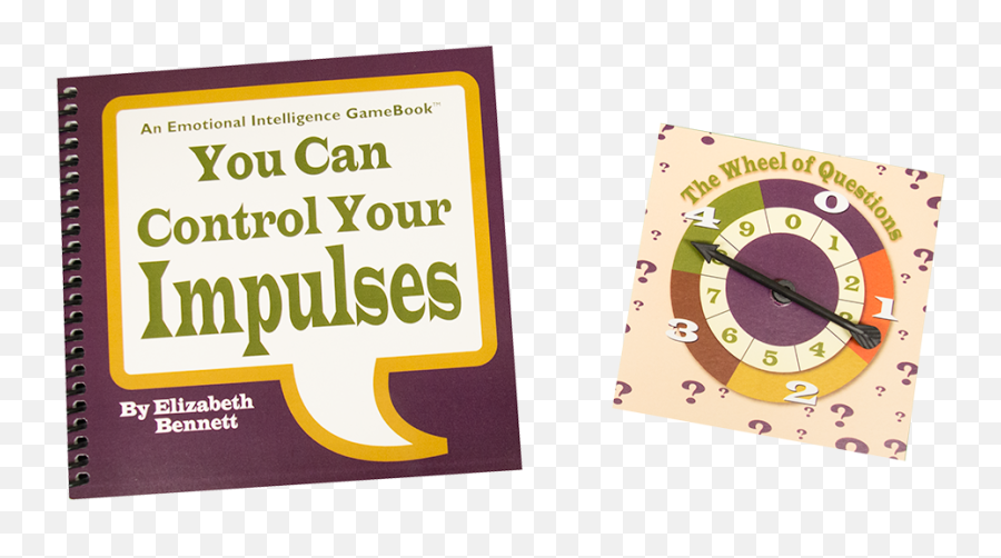 You Can Control Your Impulses Spin U0026 Learn Game Book - Dot Emoji,Group Activity Emotions