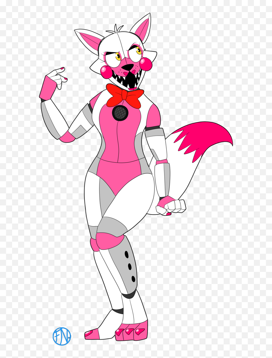 Funtime Foxy - Five Nights At Lolbit X Funtime Foxy Art Emoji,Animatronic Emotion