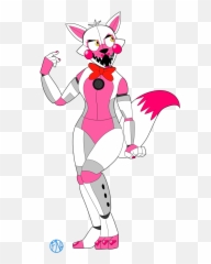 Funtime Foxy - Five Nights At Lolbit X Funtime Foxy Art Emoji,Animatronic Emotion