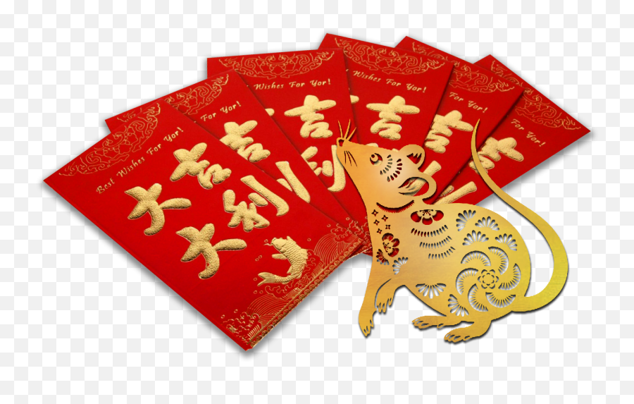 Chinese New Year 2020 - Red Envelopes Emoji,Rat Faces Emotions