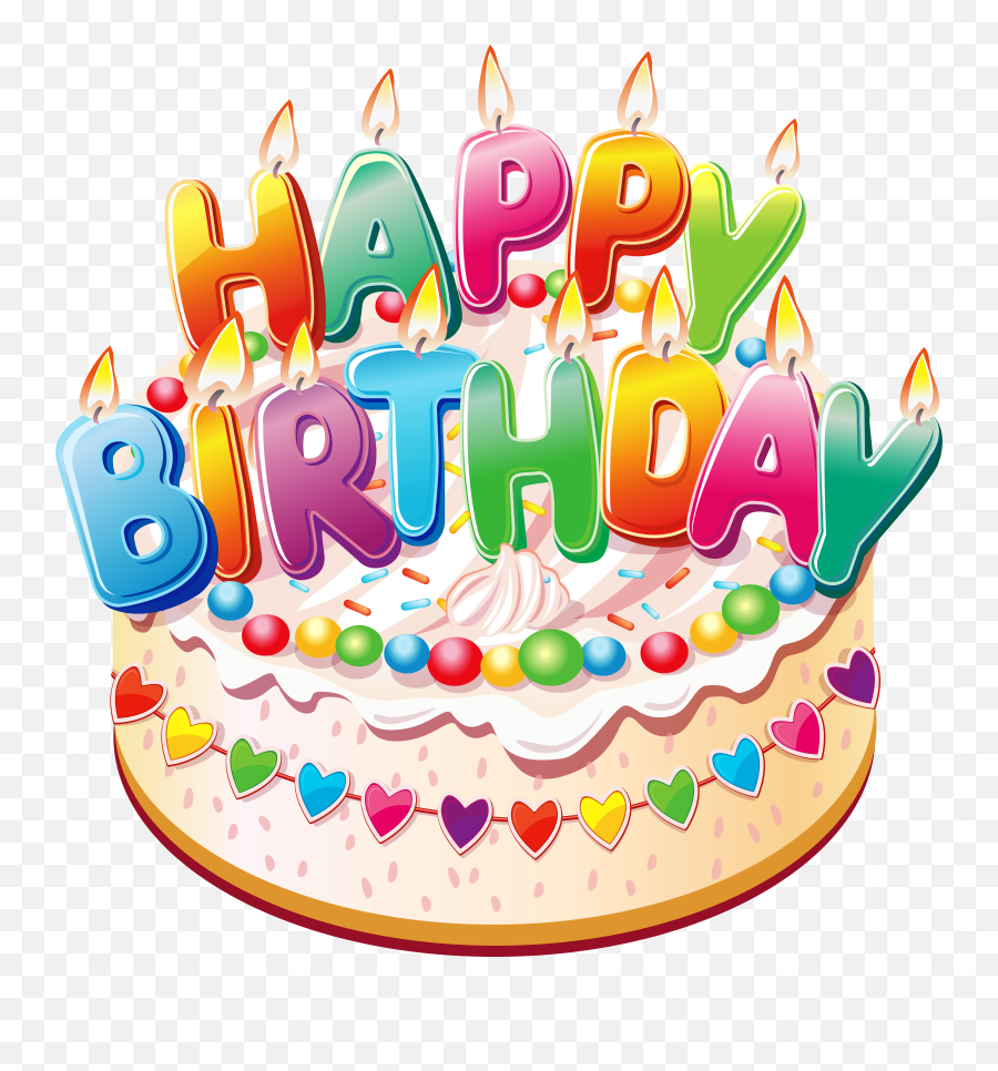Happy Birthday Animated Clip Art - Birthday Cake Clip Art Free Emoji,Happy Birthday Interactive Emoticons