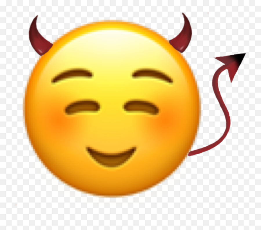 Happydevilemoji Sticker - Happy,Happy Devil Emoji
