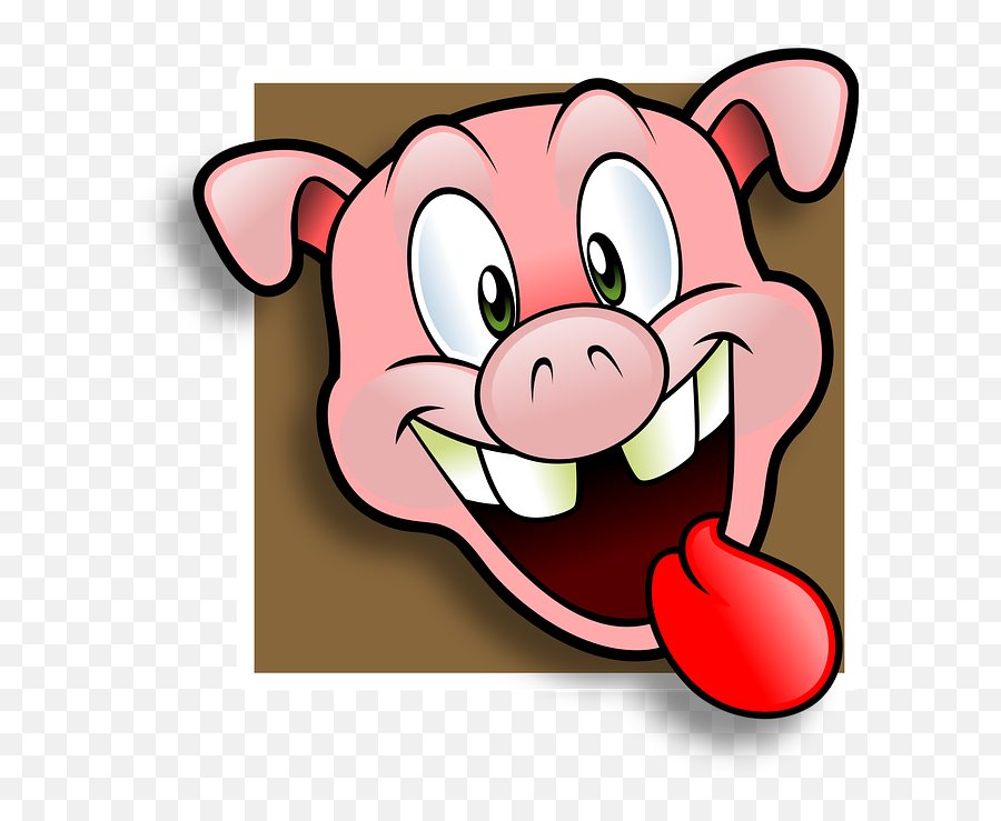 Avatar Happy Pig - Gambar Ukuran 100x100 Pixel Emoji,Avatars With Emotions