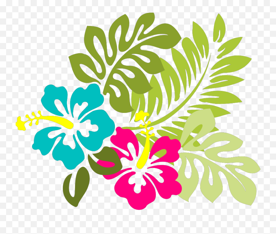 Hibiscus Png Svg Clip Art For Web - Clip Arte Flores Emoji,Scissors And Arrows Emoji Pop