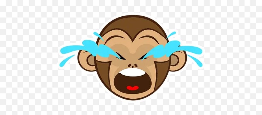 Monkey Emojis Stickers For Whatsapp And Signal Makeprivacystick - Happy,Animated Monkey Emoticon