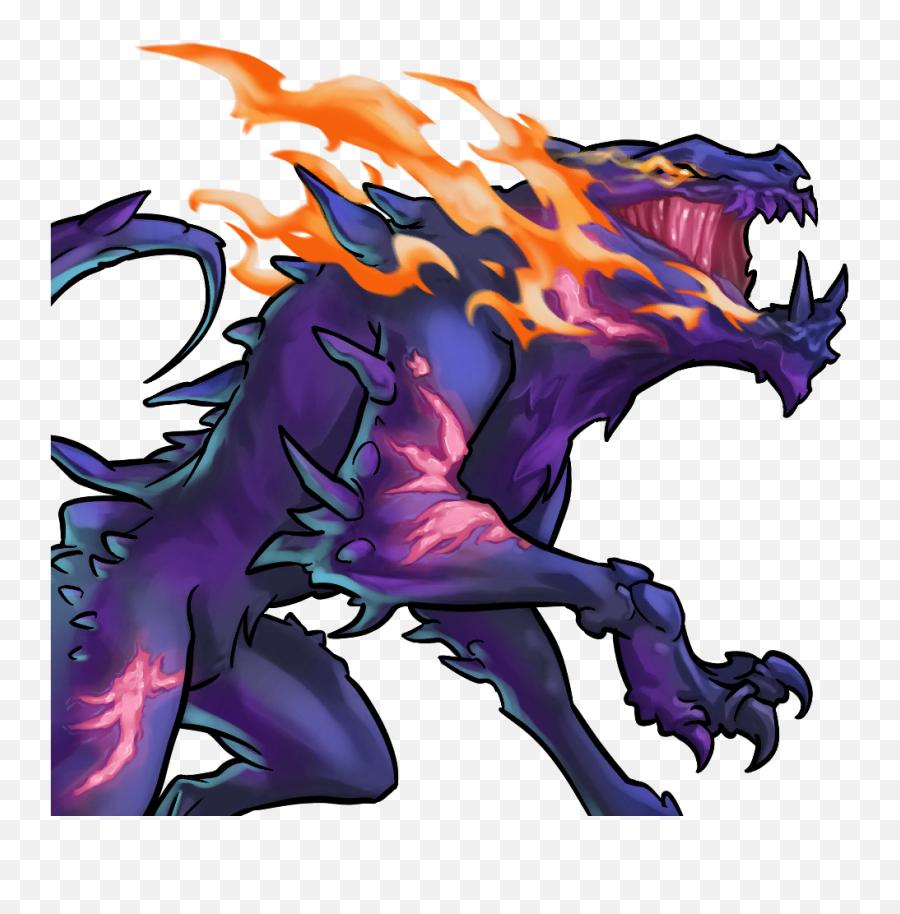 Netherhound - Mythical Creature Emoji,Dfo Burning Emoticon