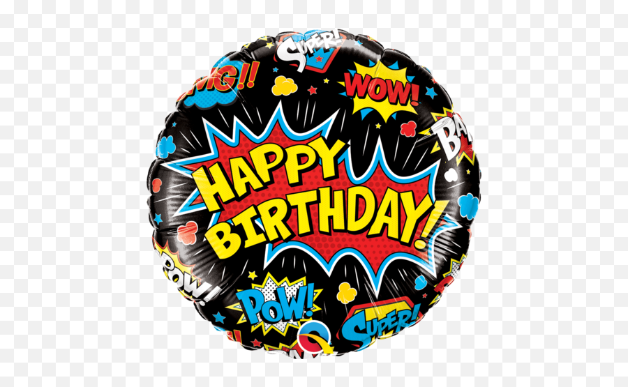 Boyu0027s Birthday Balloons U2013 In Any Event - Superhero Happy Birthday Balloons Emoji,Happy Birthday Emoji Texts