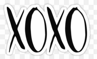 Xoxo Hugs And Kisses Sticker By Pencreations Xoxo Kiss Emoji,