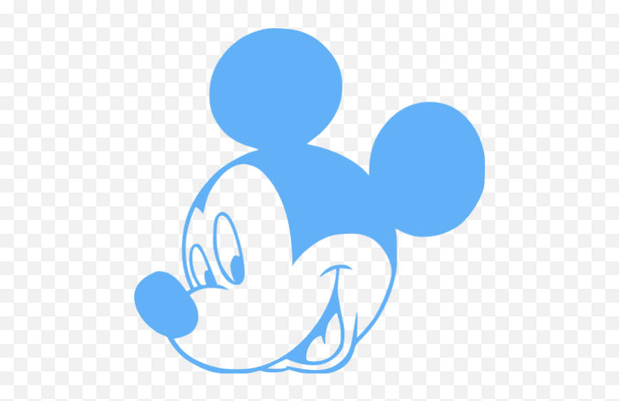 Free Tropical Blue Mickey Mouse Icons Emoji,How Do You Make A Mickey Mouse Emoticon
