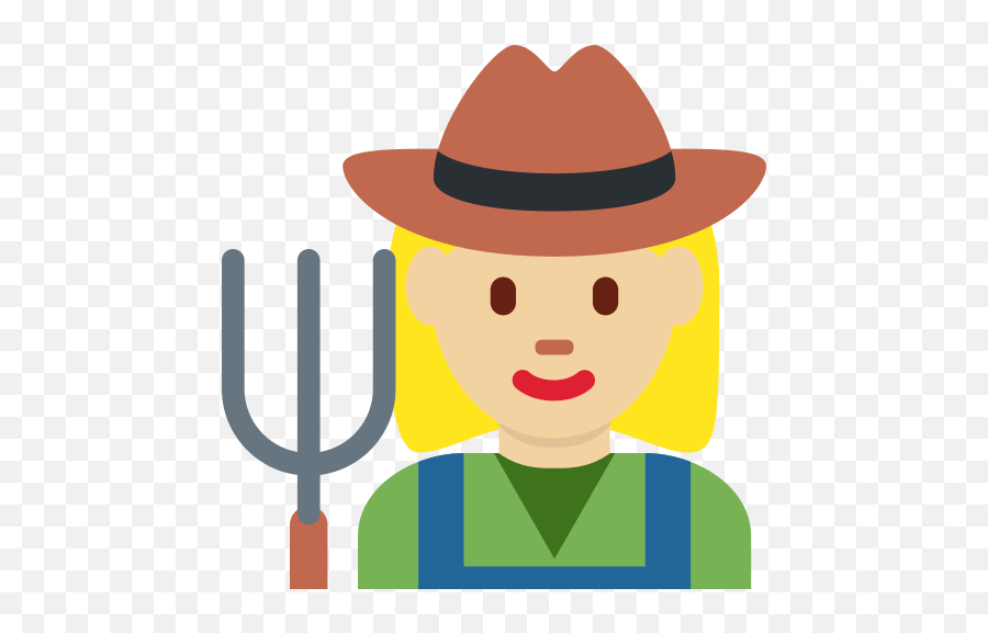 Woman Farmer Emoji With Medium - Campesino Emoji,Easy Emoji Costume