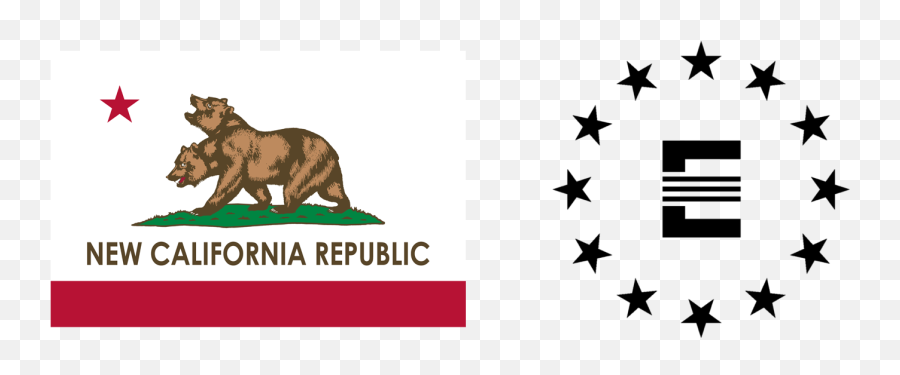 New California Republic Png U0026 Free New California Republic - Transparent Fallout Enclave Logo Emoji,California State Flag Emoji
