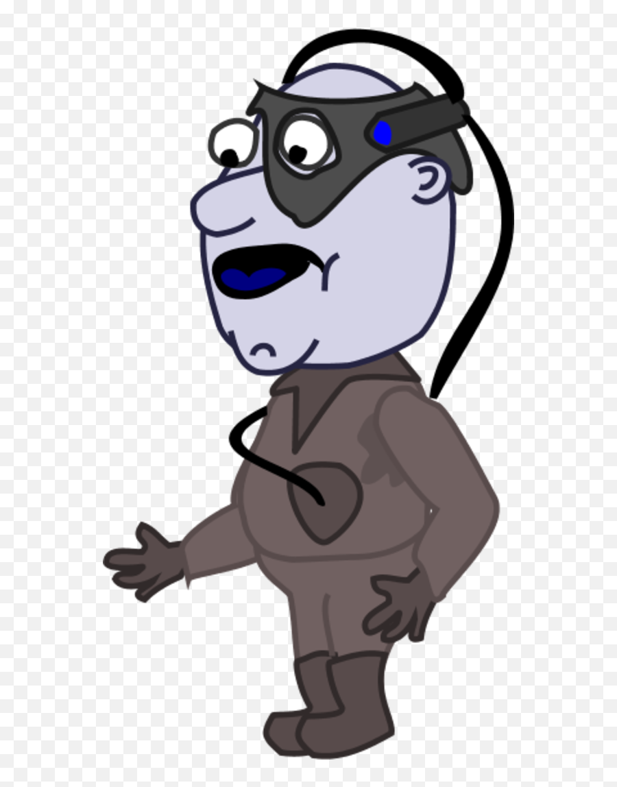 Alien Head - Clip Art Library Emoji,Mr. Magoo Emoticon
