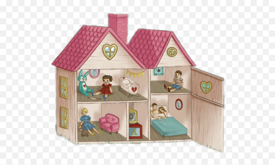 Doll House Dollhouse Melanie Martinez Sticker By Lauraagss Emoji,Funtastic Playhouse Emojis