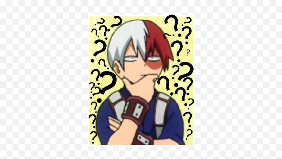 Bnha Reactions 1 By Rama - Sticker Maker For Whatsapp Emoji,Anime Character Reaction Emojis