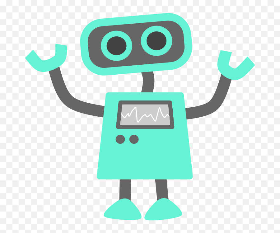 Cute Blue Robot Clip Art Image - Clipsafari Technology Clipart Emoji,Robot Emoji Png