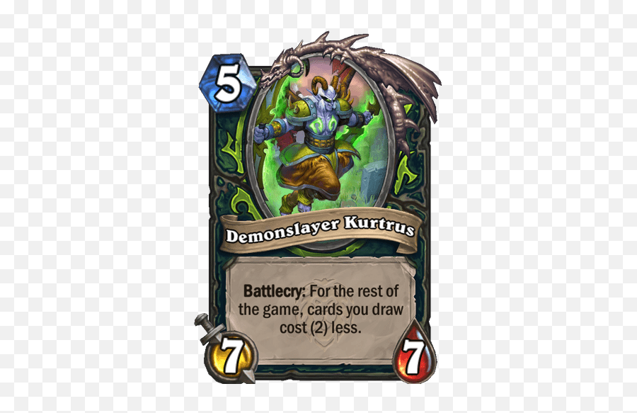 New Demon Hunter Card Revealed For United In Stormwind By Emoji,Demon Time Emoji