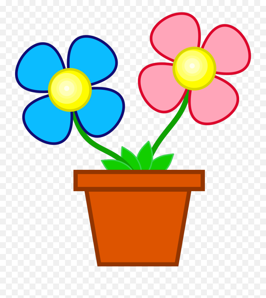 Flowers In A Vase 2 Png Svg Clip Art For Web - Download Emoji,Vase Emoji