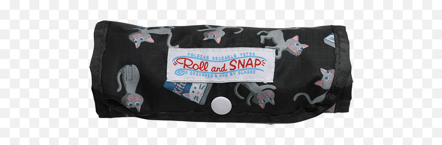 Roll U0026 Snap Tote Bag Kitties U2013 Gladee Official Store Emoji,Shopping Cat Emoji