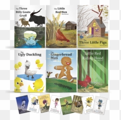 Fairy Tale Big Book Set Of 6 - Book Emoji,Children's Book About Emotions