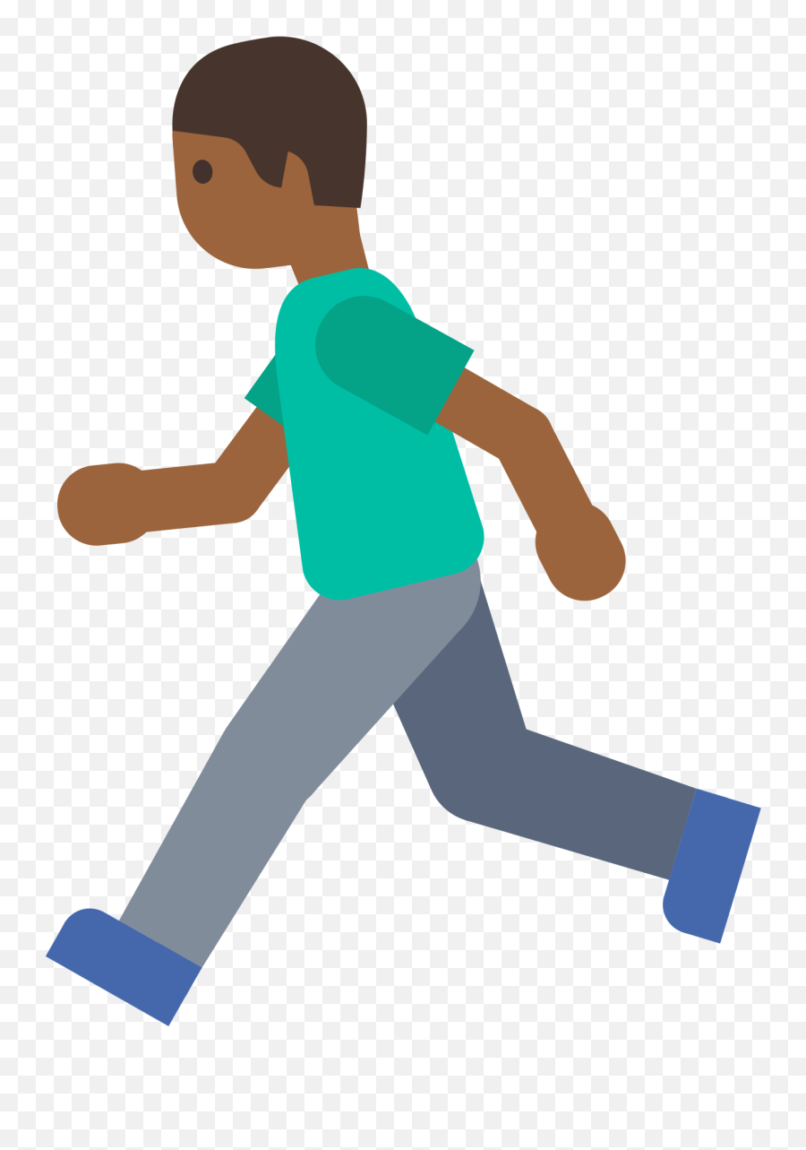 Running Emoji Transparent Background - Boy Running Emoji Png,Exercise Emoji