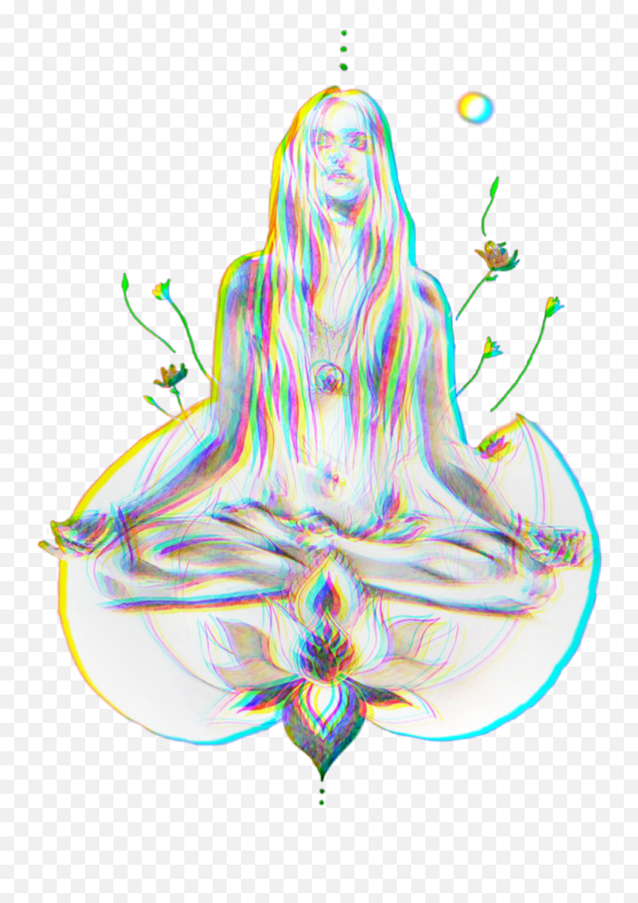 Namaste Conscience Éveil Spiritual Sticker By Angel Emoji,Emoji For Namaste