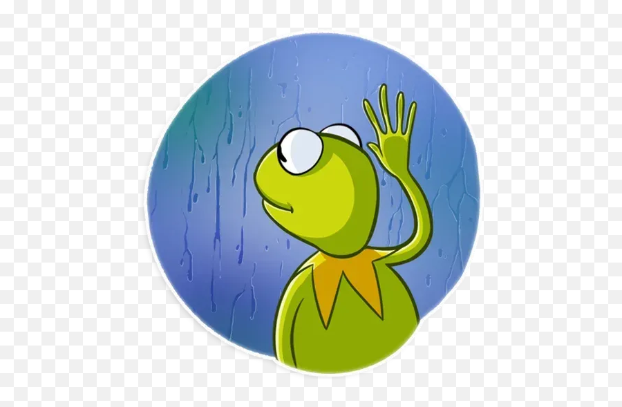 Kermit The Frog Whatsapp Stickers - Stickers Cloud Emoji,Frog And Teacup Emoji