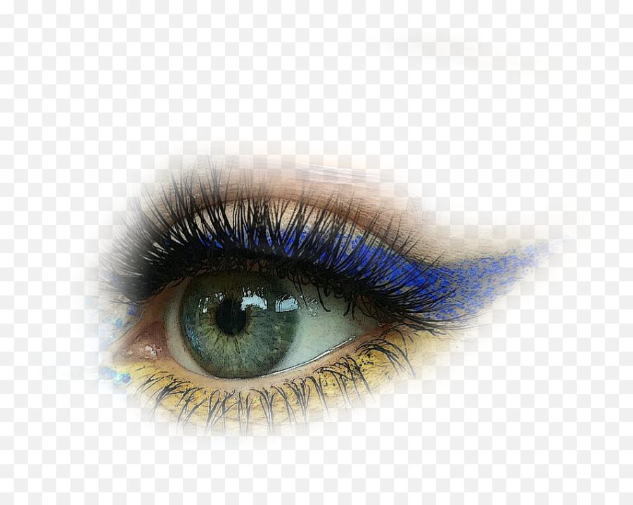 Eye Eyes Sideeye Blueeye Blueeyes Sticker By Donna - Eye Shadow Emoji,Side Eye Emoji Text