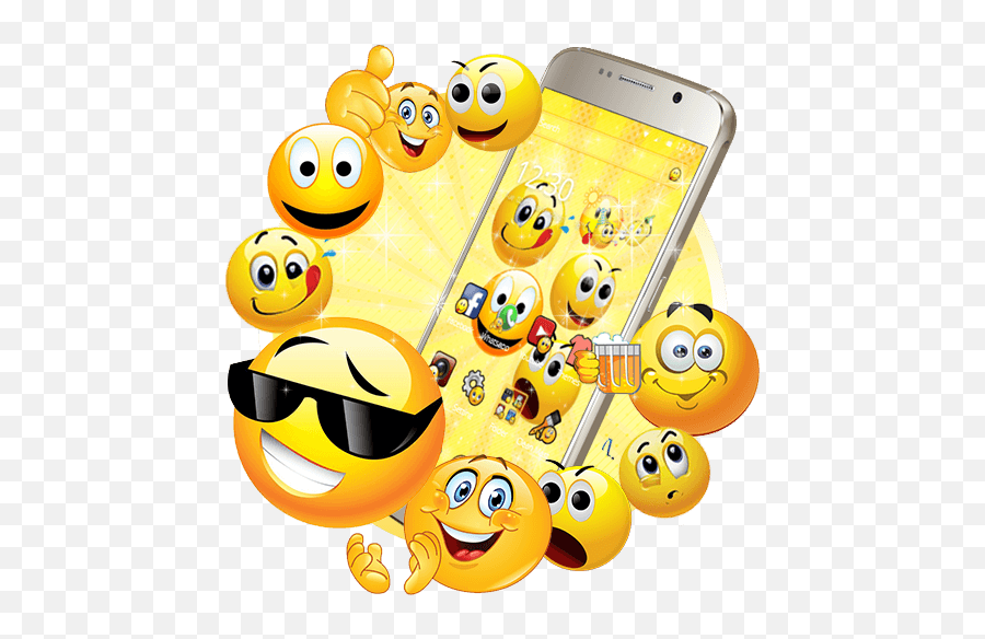 Emoji Smile Cute Theme For Android - Download Cafe Bazaar Emoji,Lock Emoji