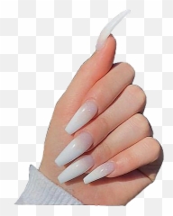 Nails Emoji Png - Transparent Long Nails Png,Nail Emoji