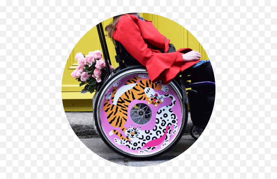 These Creatives Prove That Illustration Can Make A Difference - Rim Emoji,Emotion Wheelchair Wheels