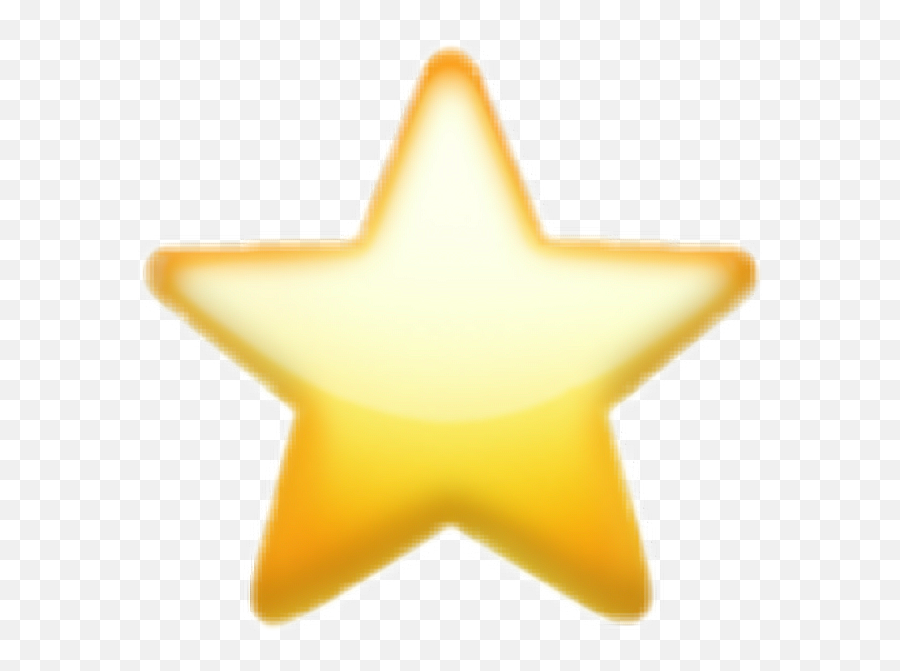 Emoji Apple Etoile Star Sticker - Star Sticker Emoji,Star Emoji Apple