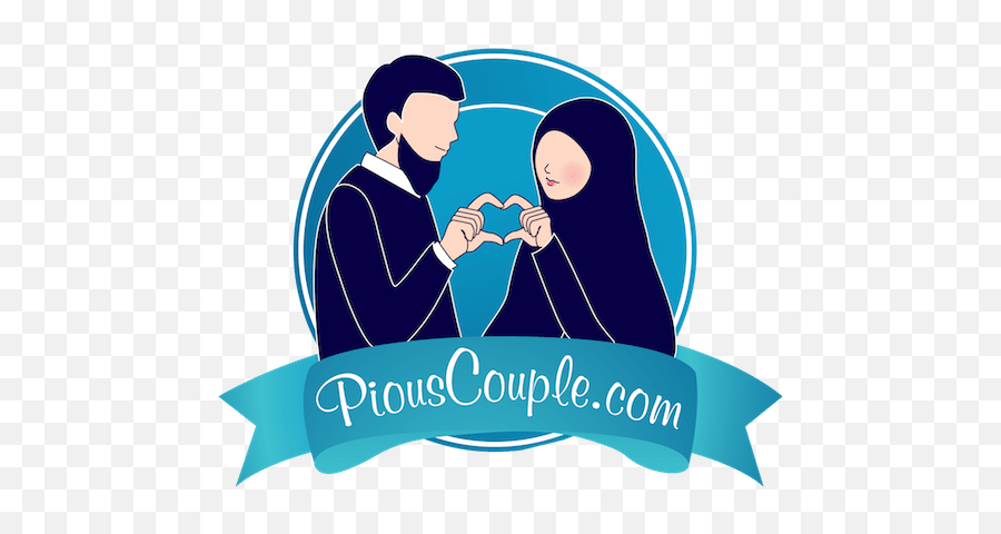 Marriage Issues Love In Islam - Pious Couple Emoji,Gestures That Convey Emotion Illustrators