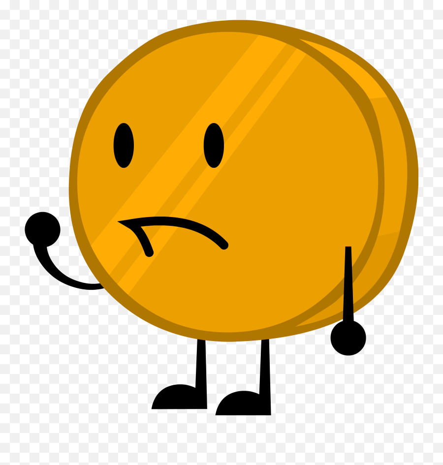 Coiny Battle For Dream Island Wiki Fandom In 2020 - Bfdi Old Coiny Emoji,Fandom Emoticon