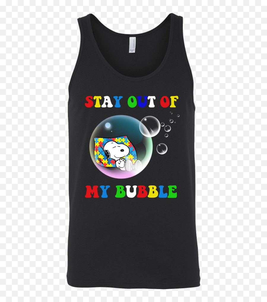 My Bubble Shirts Autism Shirts - Sleeveless Shirt Emoji,Autism Puzzle Piece Emoticon