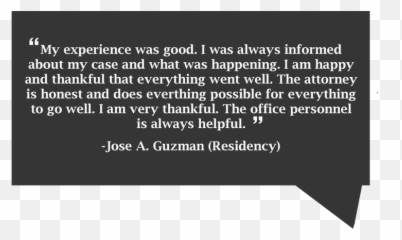Testimonials - Law Office Of Francis R Henriquez Inc Dot Emoji,Emoticon En Instagram Para Salir De Primero