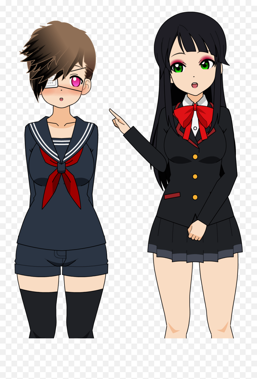 Image 160807kisekae3 Png Yandere Simulator Fanon Wikia - School Uniform Emoji,Dragon Ball Wiki Emoticon