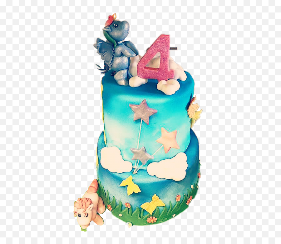 Birthday Cake Mylittlepony Sticker - Cake Decorating Supply Emoji,Emoji Fondant