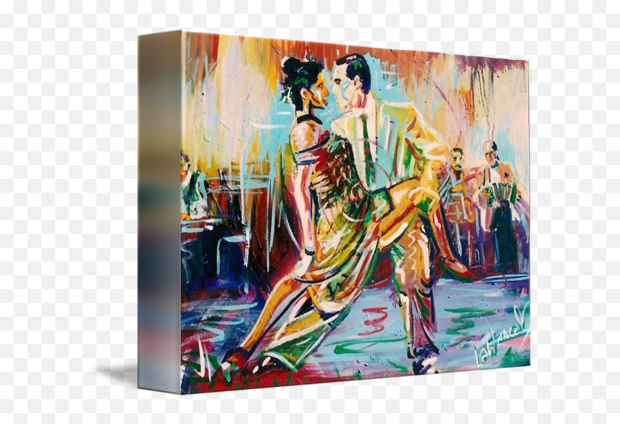 Tango Force Ii - Dance Emoji,Dance Emotion Painting