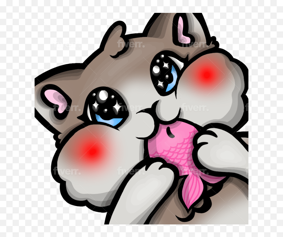 Create Cute Animal Twitch Or Discord Emotes By Lealligator - Cute Transparent Emote Discord Png Emoji,Characters Workers 7 Discord Emoticon