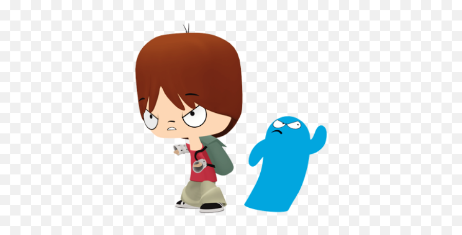 Mac Foster And Bloo Looking Angry - Mac E Bloo Emoji,Bloo Fosters Emotions Content