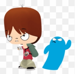 Mac Foster And Bloo Looking Angry - Mac E Bloo Emoji,Bloo Fosters Emotions Content