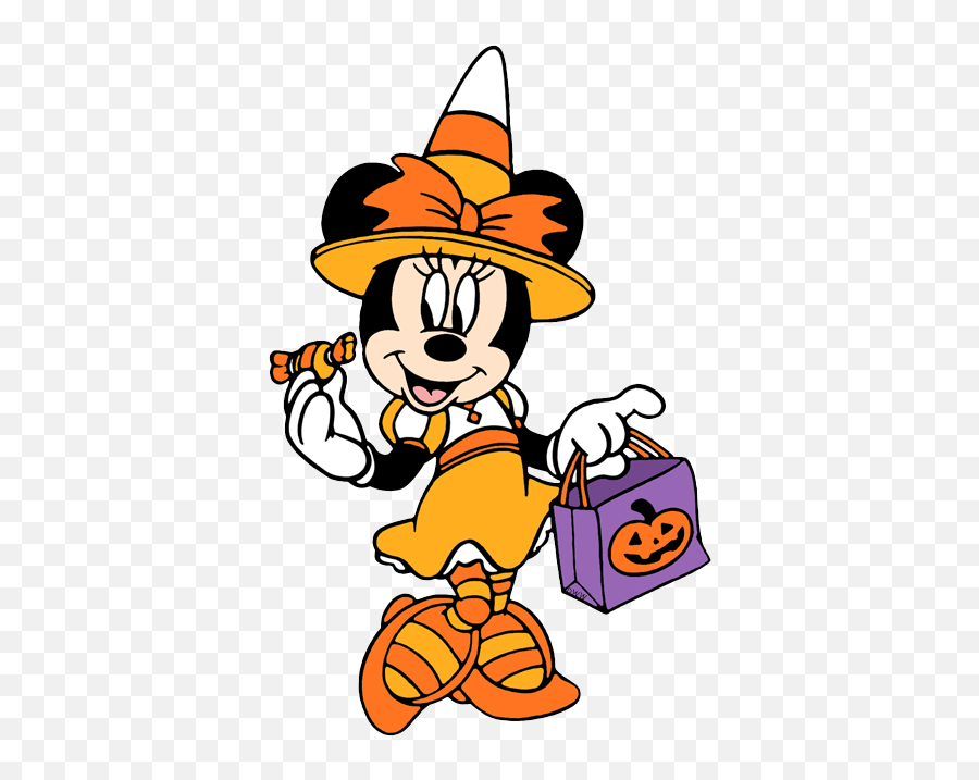 Disney Halloween Clipart U0026 Free Disney Halloween Clipartpng - Minnie Halloween Clipart Emoji,Halloween Emoji Cakes