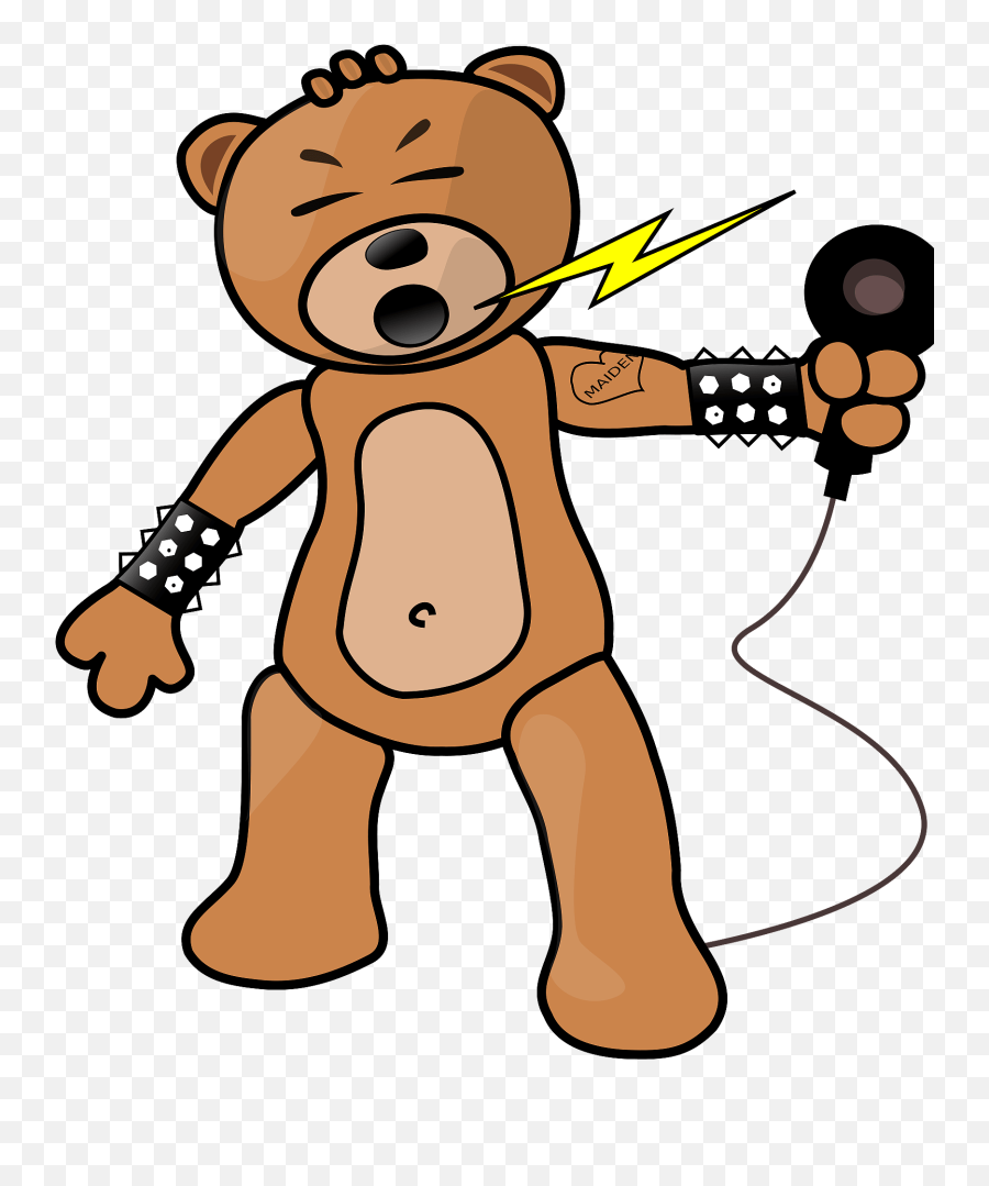 Howling Bear Clipart Free Download Transparent Png - Teddy Bear Standing Up Bear Drawings Emoji,Bear Emoji Clipart
