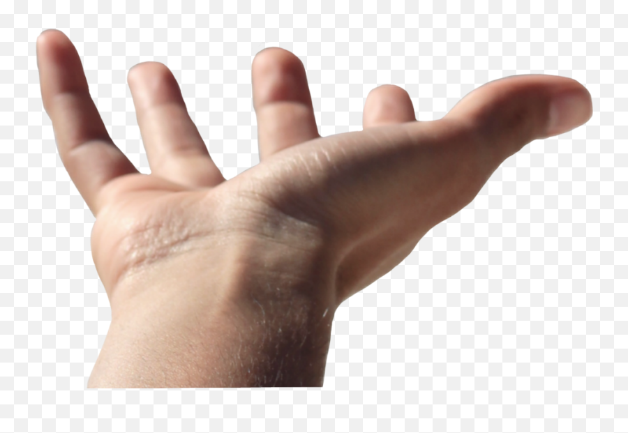 Open Hand Png - Hand Hd Png Emoji,Palms Out Thumbs Touching Emoji