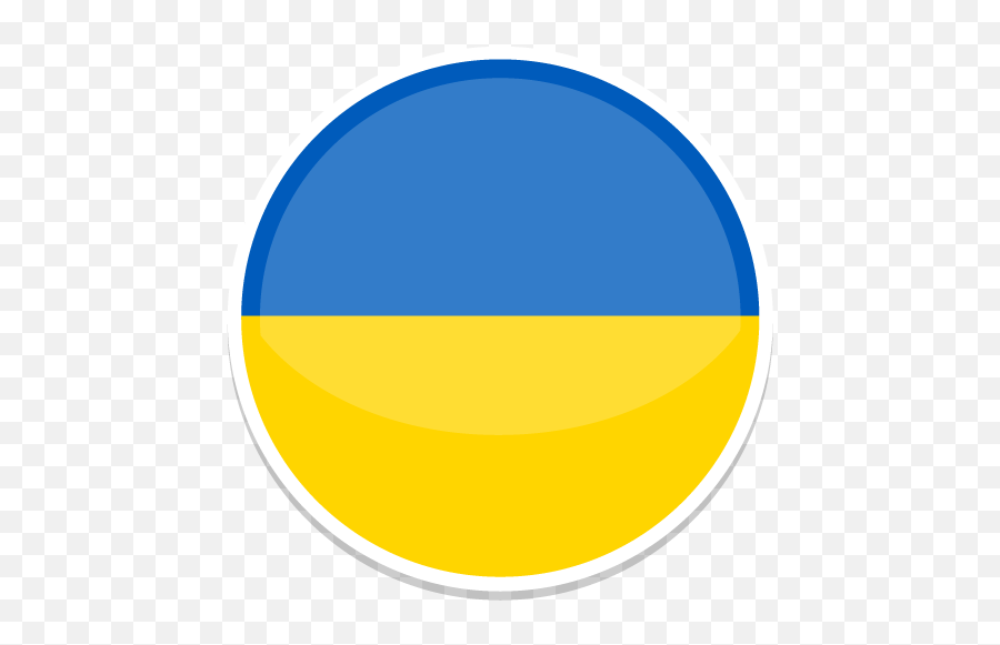 Round World Flags Iconset - Ukraine Round Flag Png Emoji,Ulraine Flag Emoji