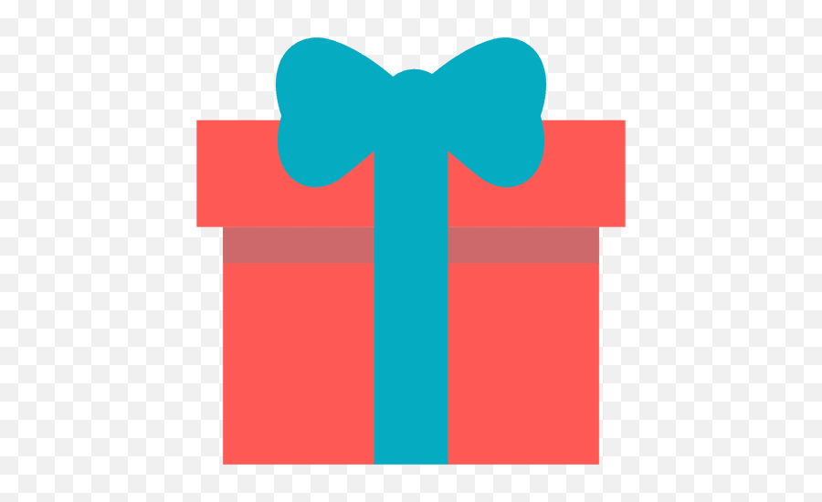 Pink Gift Box Blue Bow Icon 16 - Transparent Png U0026 Svg Molde Caixa De Presente Eva Emoji,What Does A Heart With A Ribbom Wrapped Around In Emoticons Mean