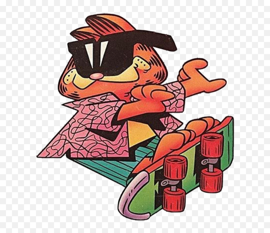 Sunglasses Summer Skate Sticker - If I Get Circumcised When Will I Keep My Smegma T Shirt Emoji,Garfield Emojis For Android
