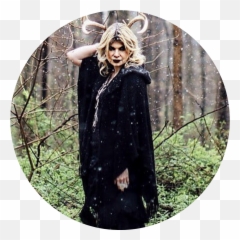 Online Or Virtual Beltane Retreat - Hooded Emoji,No Emotion Witch